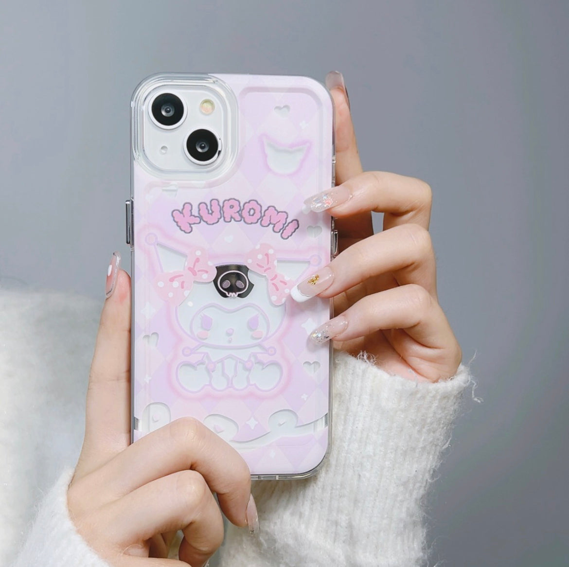 Hello Kitty & Kuromi iPhone Case