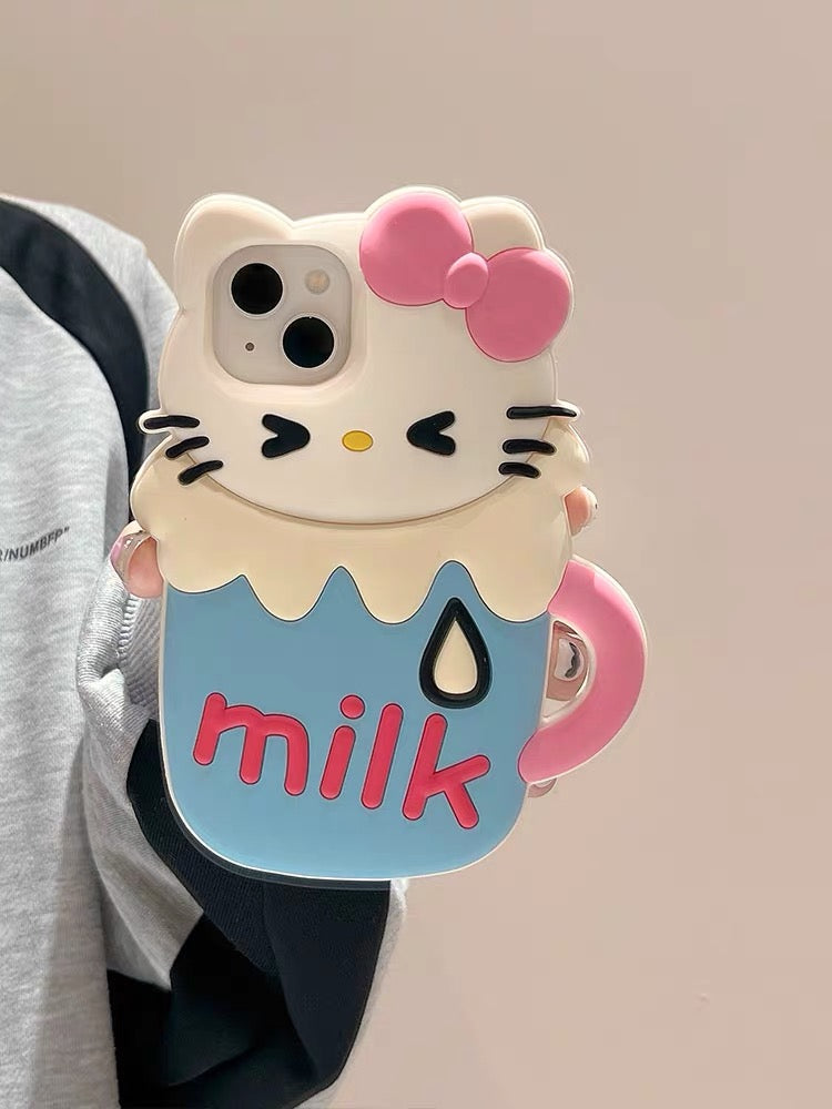 Milky Kitty IPhone Case