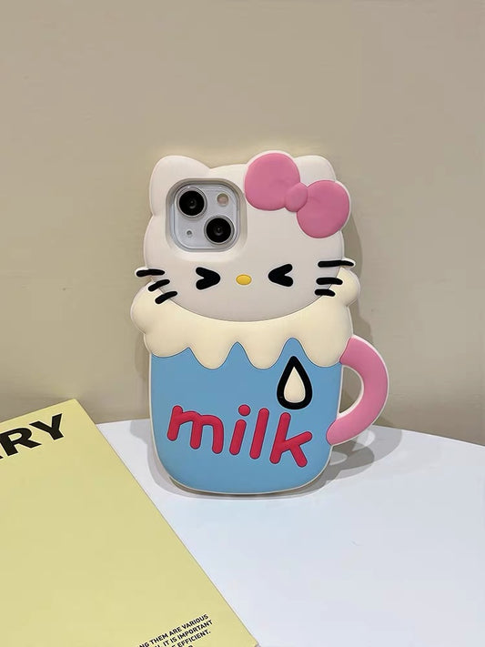 Milky Kitty IPhone Case