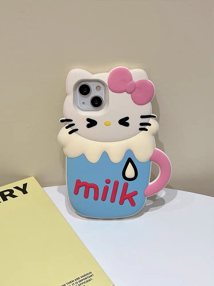 Milky Kitty IPhone Case