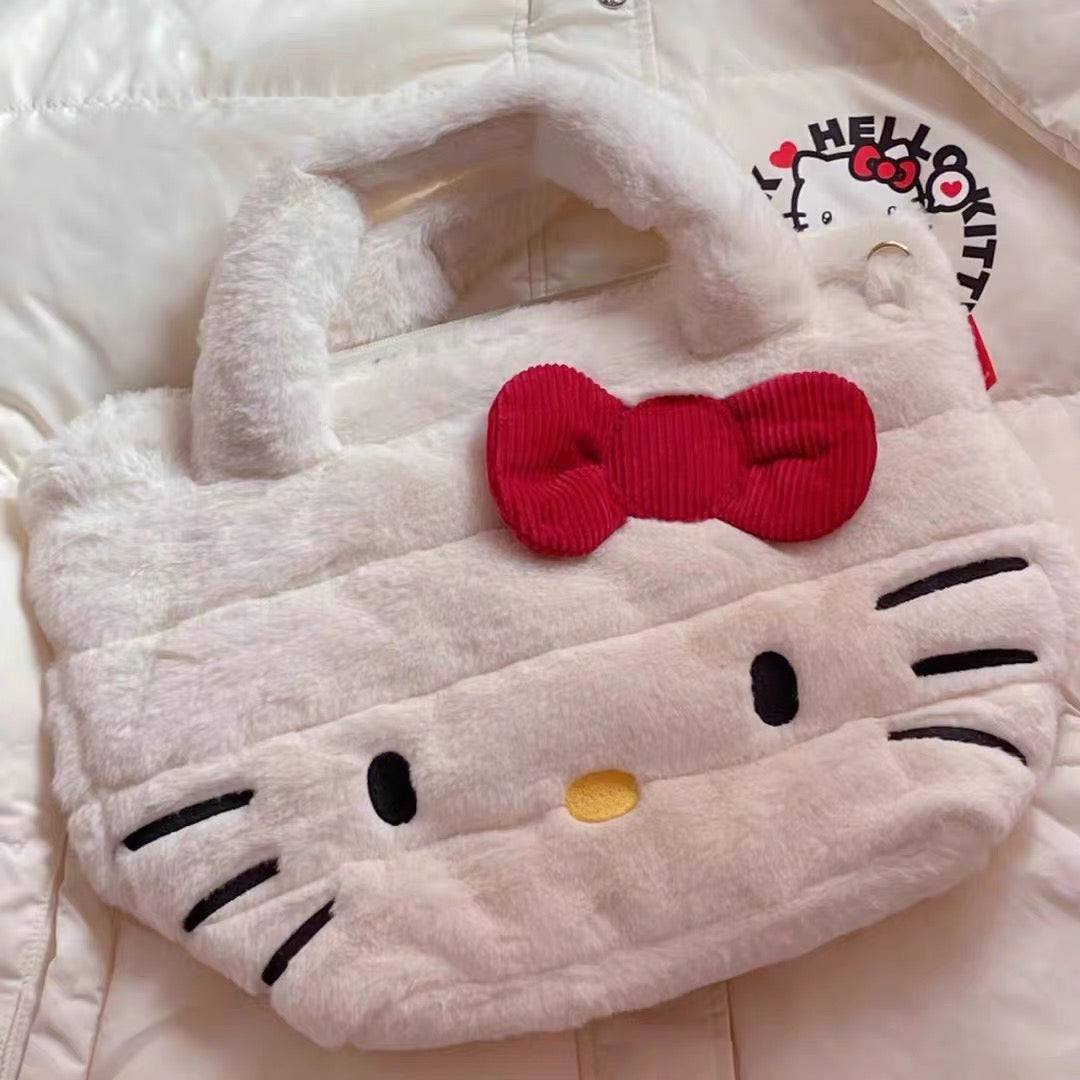 Hello Kitty Classic Fluffy Bag